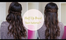 Half Up Braid Hair Tutorial | Charmaine Manansala