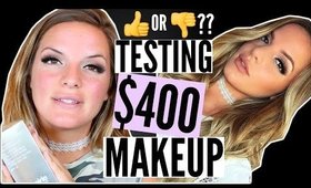 $400 Makeup Products TESTED! Worth The Money?? | Casey Holmes