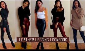 Leather Legging  Lookbook | Legally Blind Style Pairings◌ alishainc