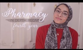 What being in Pharmacy School is like ~ What I studied [year four - 1st term]