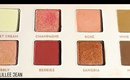 NEW MAKEUP GEEK CHAMPAGNE & ROSE EYESHADOW PALETTE REVIEW AND LIVE SWATCHES | LILLEE JEAN