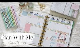 PINK Pastels! The Happy Planner | Plan With Me Sunday | Jan 2016 | Charmaine Dulak