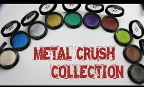 KAT VON D: METAL CRUSH Eyeshadows! Review+Demo+Swatches!!!