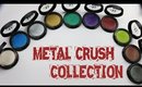 KAT VON D: METAL CRUSH Eyeshadows! Review+Demo+Swatches!!!
