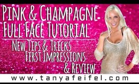 Packed Video | Full Face Pink & Champagne Makeup Tutorial | New Tips & Tricks | Tanya Feifel-Rhodes