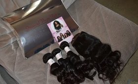 Unboxing| Diamond Virgin Hair co Peruvian Wavy