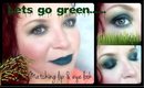 Dark Green with a twist - Eye tutorial/GRWM
