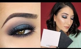 Blue-Purple Smokey Eye Makeup Tutorial | The Estee Edit Gritty & Glow Palettes