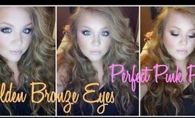 Golden Bronze Eye & Perfect Pink Pout | JLO Inspired