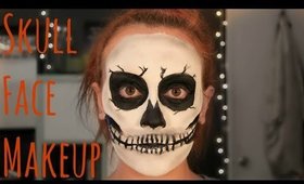 Skeleton Halloween Face Makeup Ep. 6