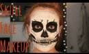 Skeleton Halloween Face Makeup Ep. 6