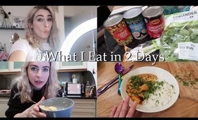 WHAT I EAT IN 2 DAYS!