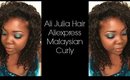 Malaysian Curly Install | Ali Julia Hair