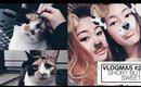 KITTY VLOGS + DRIFTING IN THE SNOW (Vlogmas #2) | misscamco