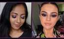 SELENA GOMEZ Inspired Makeup Look | Purple & Smokey | Stacey Castanha