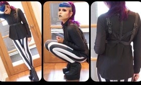 Heather's Style LookBook: Gothic Chic ft. Romwe