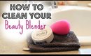 How to Clean Your Beauty Blender | Jessica Chanell