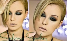 Szmaragdowe Smokey Eyes GLAZEL