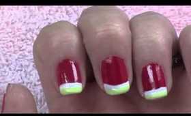 Watermelon Inspired Nail Tutorial