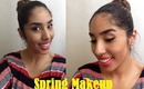 Spring makeup W/ Pop of color (Talk thru Tutorial)