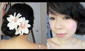 2-in1 Hair Tutorial: Simple Side Knot Updo & Casual