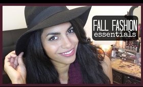 Fall Fashion Essentials