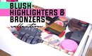 My Blush, Highlighters & Bronzers Collection | Jessica Chanell