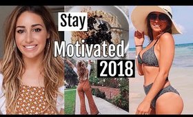 How I Get Motivated to Eat Healthy + Workout (after feeling lazy) 2018