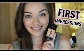 L'Oreal Infallible Pro-Matte Foundation First Impressions!