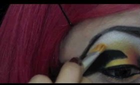 Halloween Tutorial: Penguin Inspired Makeup Look