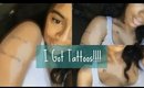 I Got Tattoos!! | BeautybyTommie