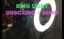 Neewer Ring Light Unboxing + Demo