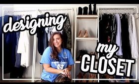 MOVE WITH ME: Designing My Closet Room! | Ep. 3