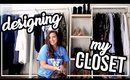 MOVE WITH ME: Designing My Closet Room! | Ep. 3