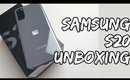 Samsung S20 Cosmic Grey Unboxing