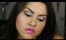 Lorac Pro Tutorial with Bright Pink Lips