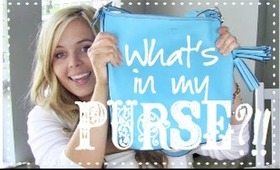 Whats In My PURSE?!!