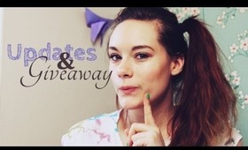 GIVEAWAY & channel updates (I have a VLOG channel!) | TheCameraLiesBeauty