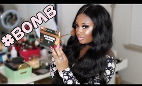 B.O.M.B Drugstore Makeup Tutorial | Black Owned Makeup Brands Matter | Makeupd0ll