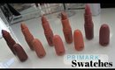 PRIMARK Matte Lipsticks SWATCHES | Danielle Scott