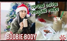 Boobie Body - Easy Decaf Coffee Caramel Smoothie Recipe!