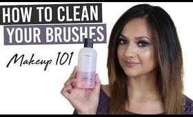 How to Clean Your Brushes