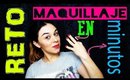 RETO: MAQUILLAJE EN 3 MINUTOS 05-12-2016