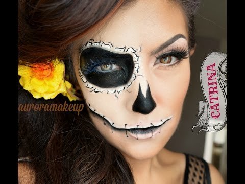 CATRINA SENCILLA tutorial de maquillaje | Aurora AmorPorElMaquillaje Video  | Beautylish