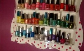 Check Out My Nail Polish Rack!!