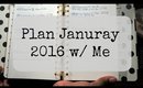 Plan January 2016 with Me