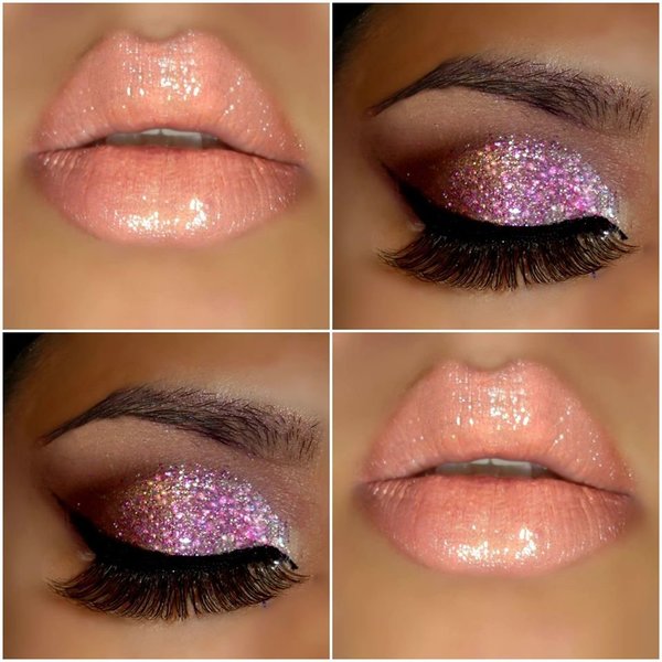 Glitter and pink eyeshadow | Kelsey B.'s Photo | Beautylish