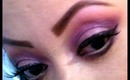 PASSION PURPLE EYES MAKEUP TUTORIAL Requested!
