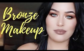 Bronze Goals Makeup Tutorial I Morphe How To Bronze Goddess