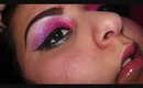 Hot Pink Girly Rocker Eyeshadow Tutorial!!